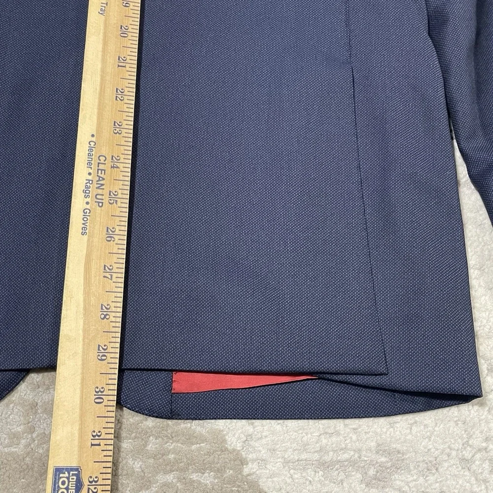 SuitSupply Blazer Jacket Men 40R Blue Sienna Single Breast Pure Wool Sport Coat‎